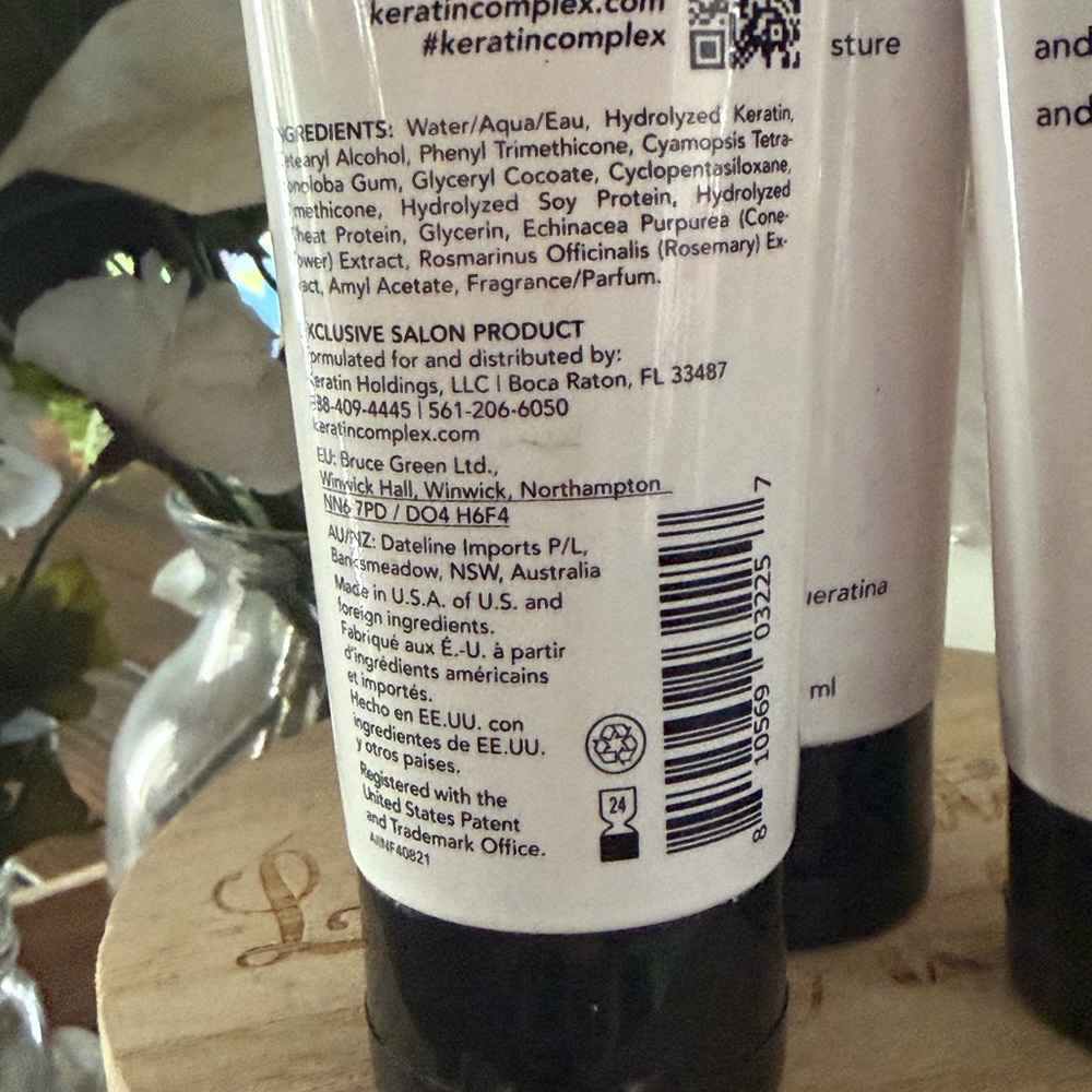 3X Keratin Complex Infusion Keratin Replenisher NEW AND SEALED LOT OF 3 (4oz ea) - Picture 4 of 6